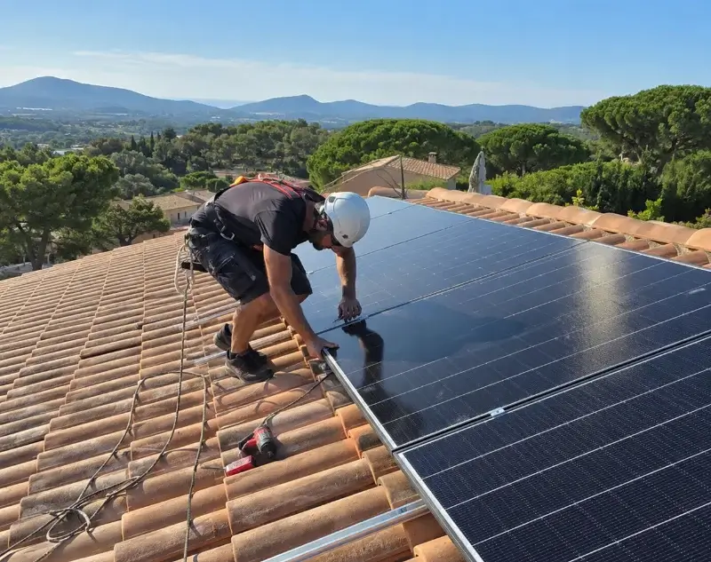 Installateur panneaux solaires Gorges — pose photovoltaïque sur toiture